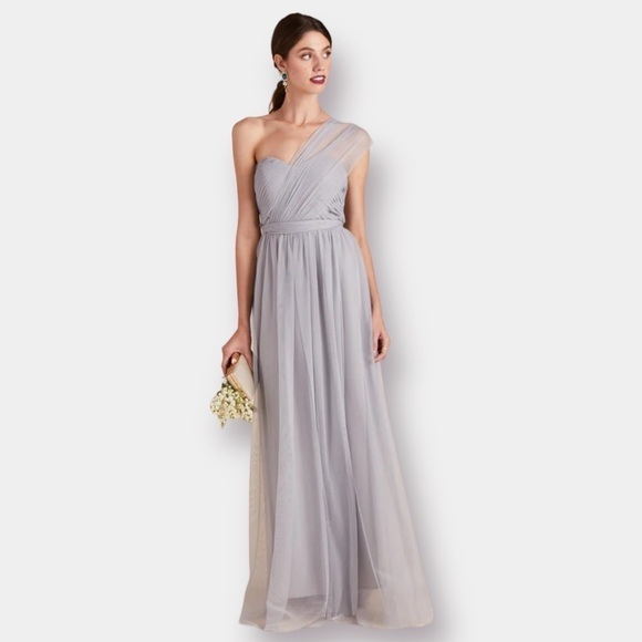 NWT Birdy Grey Bridesmaid Formal Dress Silver Christina BG1001SL02B3 Size Small - Picture 2 of 11